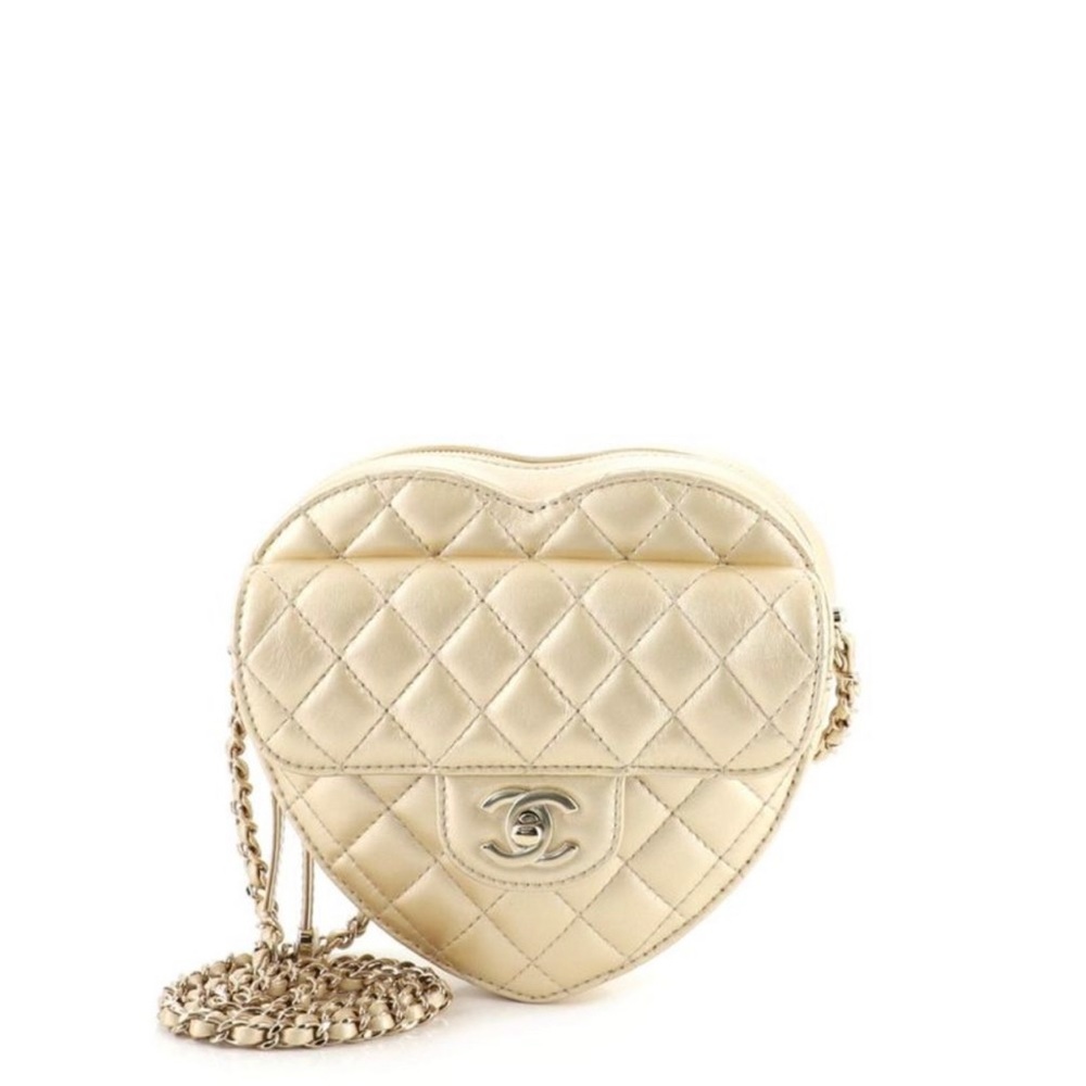 Chanel Large Heart Gold Bag (SOLD OUT COLLECTIBLE)